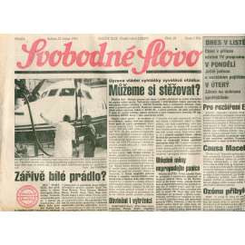 Svobodné slovo (23.1.1993) - staré noviny Svobodné slovo (23.1.1993) - staré noviny