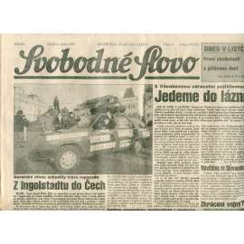 Svobodné slovo (6.1.1993) - staré noviny