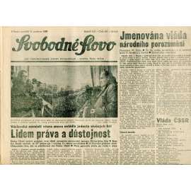 Svobodné slovo (11.12.1989) - staré noviny