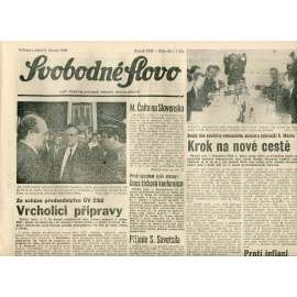 Svobodné slovo (9.3.1990) - staré noviny