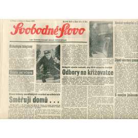 Svobodné slovo (3.3.1990) - staré noviny