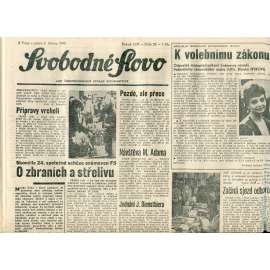 Svobodné slovo (2.3.1990) - staré noviny