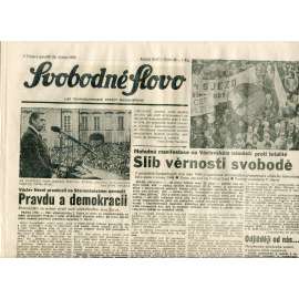 Svobodné slovo (26.2.1990) - staré noviny