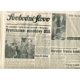 Svobodné slovo (23.2.1990) - staré noviny