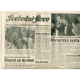 Svobodné slovo (19.2.1990) - staré noviny