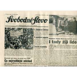 Svobodné slovo (13.2.1990) - staré noviny