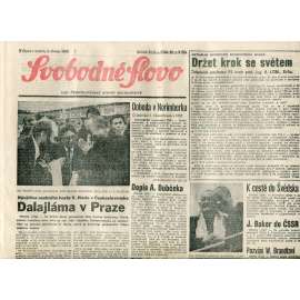 Svobodné slovo (3.2.1990) - staré noviny