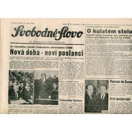 Svobodné slovo (31.1.1990) - staré noviny