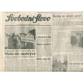 Svobodné slovo (19.1.1990) - staré noviny