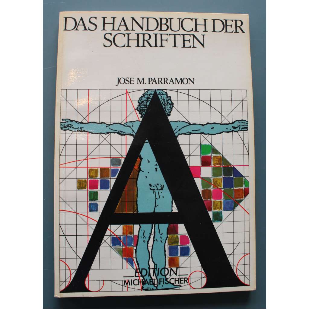 Das Handbuch der Schriften (Příručka k Písmu, typografie, řez písma, mj. Garamond, Bodoni, Baskerville)