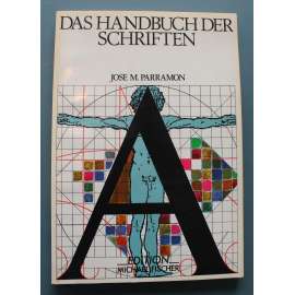 Das Handbuch der Schriften (Příručka k Písmu, typografie, řez písma, mj. Garamond, Bodoni, Baskerville)