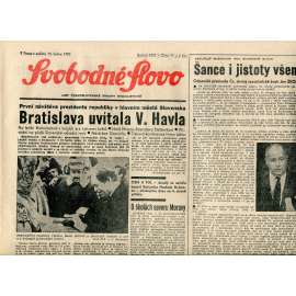 Svobodné slovo (13.1.1990) - staré noviny
