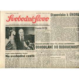Svobodné slovo (6.1.1990) - staré noviny