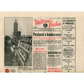 Večerní Praha (5.1.1990) - staré noviny