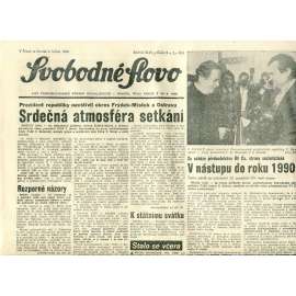 Svobodné slovo (4.1.1990) - staré noviny