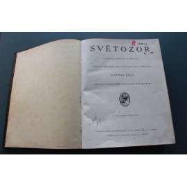 Světozor 1925, roč. XXVI (časopis, týdeník, beletrie, první republika, mj. Starý židovský hřbitov v Užhorodě, Legenda o králi Šalamounovi, Mladá Boleslav, Hvězdárna v Ondřejově, Všesokolský slet, Churchill)
