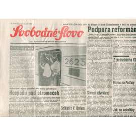 Svobodné slovo (8.9.1990) - staré noviny