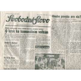 Svobodné slovo (5.9.1990) - staré noviny