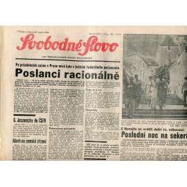 Svobodné slovo (25.8.1990) - staré noviny