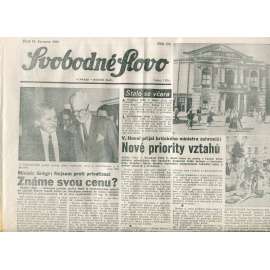 Svobodné slovo (24.7.1990) - staré noviny