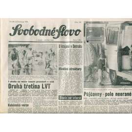 Svobodné slovo (23.7.1990) - staré noviny