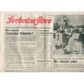 Svobodné slovo (21.7.1990) - staré noviny