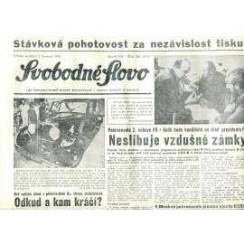 Svobodné slovo (4.7.1990) - staré noviny