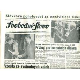 Svobodné slovo (28.6.1990) - staré noviny