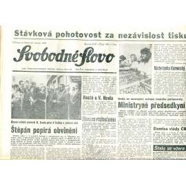 Svobodné slovo (27.6.1990) - staré noviny