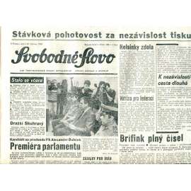 Svobodné slovo (26.6.1990) - staré noviny