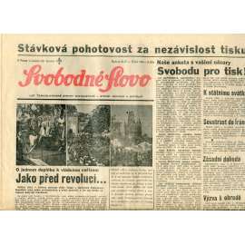 Svobodné slovo (23.6.1990) - staré noviny