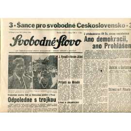 Svobodné slovo (22.6.1990) - staré noviny