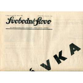 Svobodné slovo (20.6.1990) - staré noviny