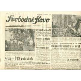 Svobodné slovo (15.6.1990) - staré noviny