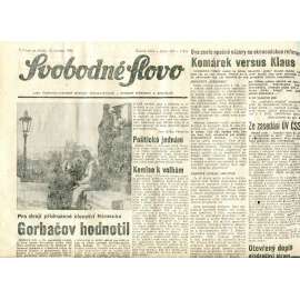 Svobodné slovo (13.6.1990) - staré noviny