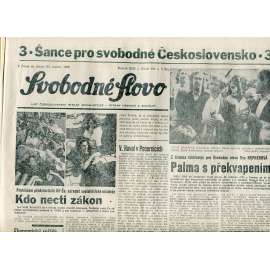 Svobodné slovo (23.5.1990) - staré noviny