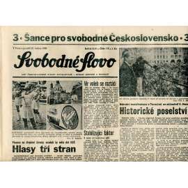 Svobodné slovo (21.5.1990) - staré noviny