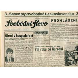 Svobodné slovo (18.5.1990) - staré noviny