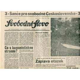 Svobodné slovo (17.5.1990) - staré noviny