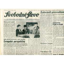 Svobodné slovo (16.5.1990) - staré noviny