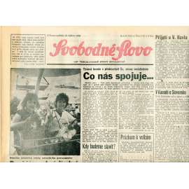 Svobodné slovo (12.5.1990) - staré noviny