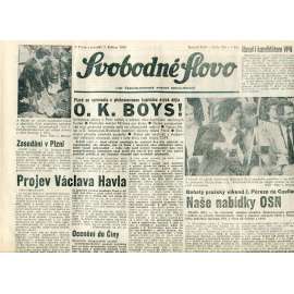 Svobodné slovo (7.5.1990) - staré noviny
