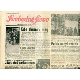 Svobodné slovo (5.5.1990) - staré noviny