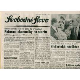 Svobodné slovo (26.4.1990) - staré noviny