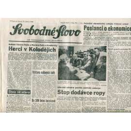 Svobodné slovo (19.4.1990) - staré noviny