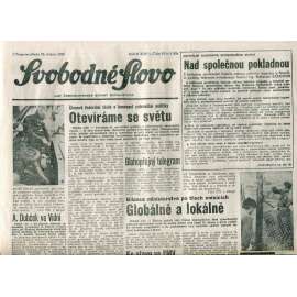 Svobodné slovo (18.4.1990) - staré noviny