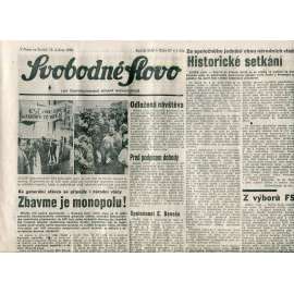 Svobodné slovo (12.4.1990) - staré noviny