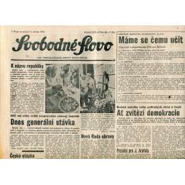 Svobodné slovo (11.4.1990) - staré noviny