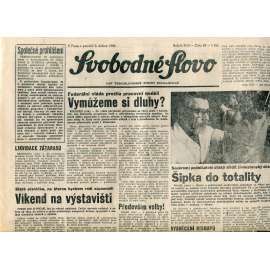 Svobodné slovo (9.4.1990) - staré noviny