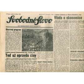 Svobodné slovo (6.4.1990) - staré noviny